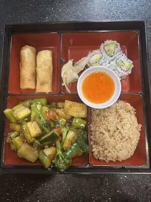 (B1) Veggie Teriyaki Bento