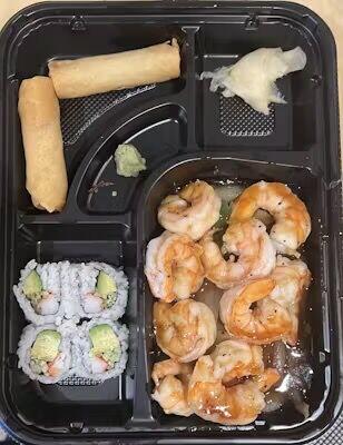 (B3) Shrimp Teriyaki Bento