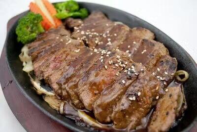 (T4) New York Steak Teriyaki