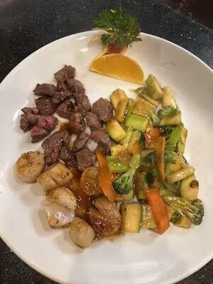 (D19) NY Steak & Scallop